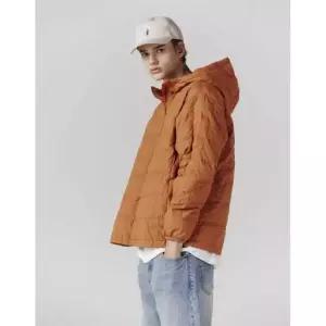 지오다노 GIORDANO 덕다운 후드 아노락 경량 패딩 073915 [2color] 01073915 354959