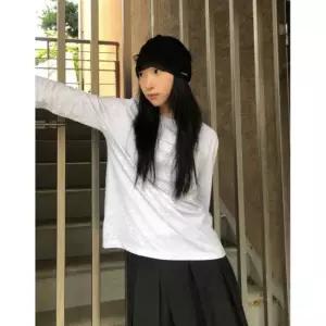 지오다노 GIORDANO 베이직 긴팔 티셔츠 325903 [10color] 05325903 354867