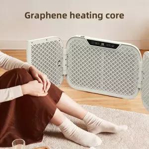 욕실 난방기 전기 히터 난로 사무실 지능형 일정한 발 워머 책상 아래 다리 기숙사 접이식 마사지