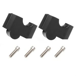 QM-바이크 오토바이 핸들바 높이 조절 클램프 마운트 바 라이저 혼다 호환 CM300용