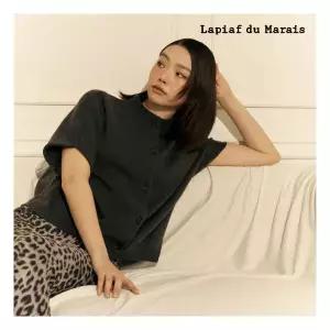 라삐아프 울혼방 버튼업 케이프 가디건 1종