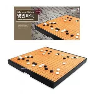 명인 중형자석바둑 M-206 보드게임 / (290x285 중형접이식 [BKN24274]