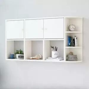 선반 상부장 따뜻한 맞춤형 벽걸이 벽걸이형 책장