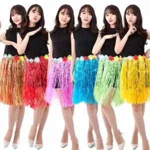 축제파티 하와이훌라스커트 60cm수술치마 A스커트