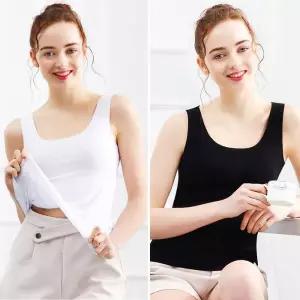 민소매 티셔츠 여성이너나시 여성 심리스 CXJ8+9ImT