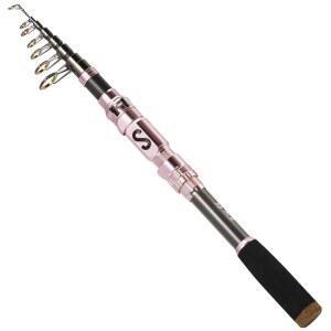 탄소 섬유 소재와 정밀 조각 릴 시트가 있는 소가일랑 휴대용 텔레스코픽 낚싯대 - 소금물 및 담수 낚시에 적합