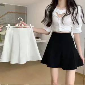 속바지 일체형 찰랑찰랑 A라인 플레어 스커트