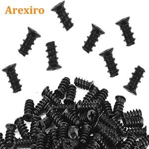 20/30/50/100 피스 컴퓨터 케이스 팬 나사 검정색  PC