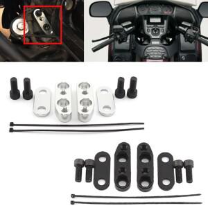 바이크 오토바이 핸들 바 클램프 어댑터 마운트 핸들라이저  혼다 호환 골드윙 GL1800 윙 GL F6B 2001- 용