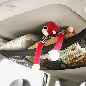 차량용 천장 그물망 수납 그물포켓 차박 캠핑 보관망