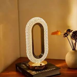 스탠드 딥무드 무선 터치 크리스탈 조명