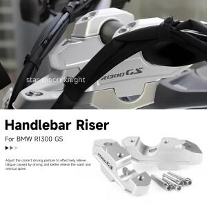 BMW 호환 R 1300 GS R1300GS 2024 2025-바이크 오토바이 핸들 바 라이저 CNC 알루미늄 클램프 어댑터 뒤로