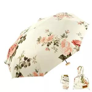 [에이치플러스몰]고급 가방형 케이스 증정 초경량 자외선차단 암막 플라워 양우산