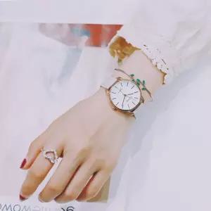 손목시계 포유 레이어드 팔찌 2종세트(그레이)