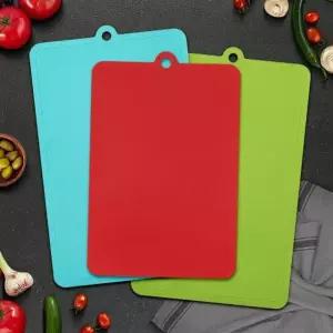 컬러시트도마 인덱스 고기 생선 미니 실리콘도마 살균