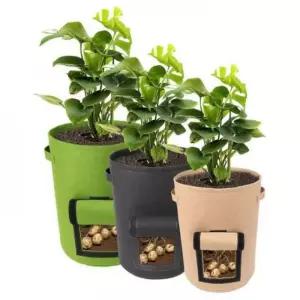 부직포 화분 10L 텃밭 고구마재배 lPz7+7pOV