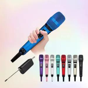 아이돌마이크 커스텀마이크 수업용마이크 노래 골드 노래방