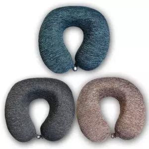 메모리폼 목베개목쿠션 여행필수 아이템 목쿠션 해외여행 차량용 목베게 수면안대 쿠션