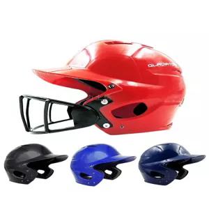 야구 헬멧 타자 양귀 광택 좌타용 익스텐션 전면 모두