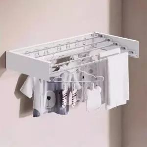 [SBD] 공간 벽부착 풀딩 벽 수건 활용 타올 빨래 타월 건조대