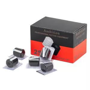 앰비션 25pcs 타투 그립 커버 실리콘 - 로터리 머신용 일회용 펜