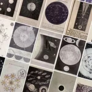 [문구] 다이어리 꾸미기 노트 우주 테마 다꾸 손쉽게