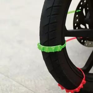 [콩심팥심]겨울 오토바이 케이블타이 스노우 타이어 체인