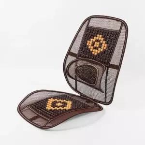 [CAR] 브라운 쿨링 패드 시트 자동차 등받이