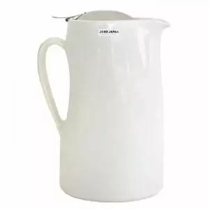 제로재팬 티포트 허브 화이트 1200ml 티팟 차주전자