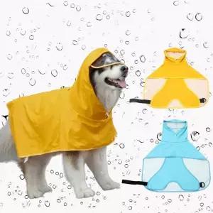 TBZ 반려동물 강아지 대형견 비옷 레인코트 방수 우비