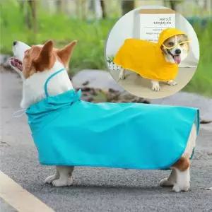 TBZ 반려동물 7KG까지 강이지 캡모자 우비 중형견 비옷