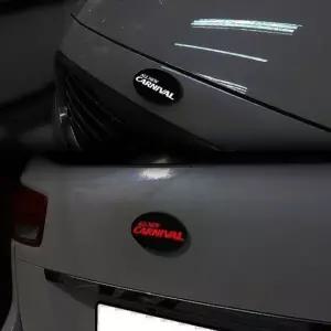 [셀러에이드]올뉴카니발 순정형 2way LED엠블럼 튜닝 자동차용품 차량용품