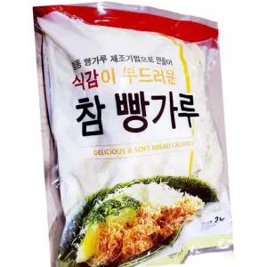 진현무역 참 빵가루 굵은 개자 2kg 3개 요리