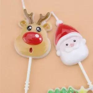 크리스마스초 케이크장식 파티용 크리스마스루돌프초