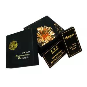 어버이날 금카네이션 브로치(5개묶음)