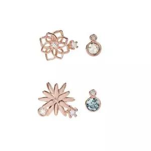 탄생화 그리고 탄생석 귀걸이