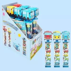 타요펌프물 랜덤발송 2500X6개입 버스 모양 스탠드 펌프 물통 어린이 대용량 물병 타입