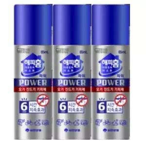 해피홈 아웃도어 미스트 파워 65ml 3개