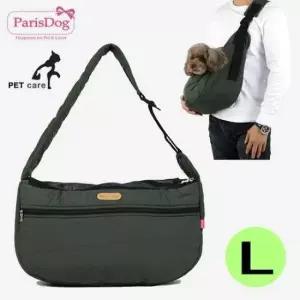 [반려] 미니멀 라이프 라지 패리스독 슬링백 카키