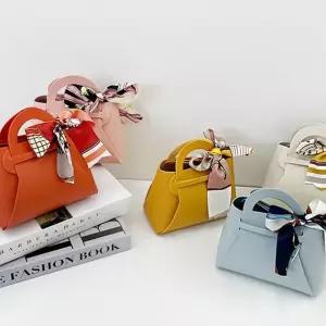 DIY 미니 가죽 가방 구디백 스카프 5p세트 소형