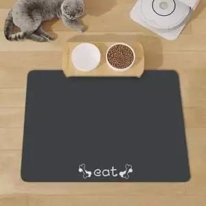 [반려] 규조토 강아지 흡수력이 좋은 식기매트 매트 60x40cm