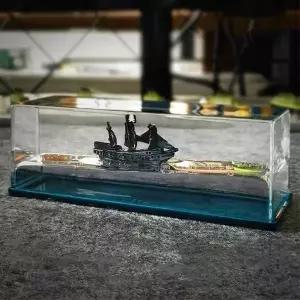 레트로소품 잔솔 뒤집어지지않는 레트로블랙펄소품 블랙펄