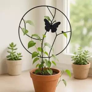 나무와 나비 식물 지지대 플랜테리어 넝쿨 지주대 식물지주대