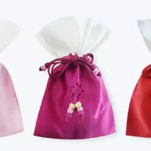 (자주)한국적인소품 미니복주머니 전통선물 색동복주머니