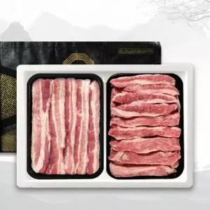한돈 삼겹 500g+항정살300g ? 선물세트 돼지고기 명절 한우
