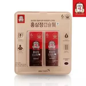 홍삼정 캡슐 현 500mg x 100캡슐 커피 초코 안주 오징어 주방