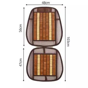 쿨리버 대나무 풀커버 자동차시트 통풍 카시트 0323