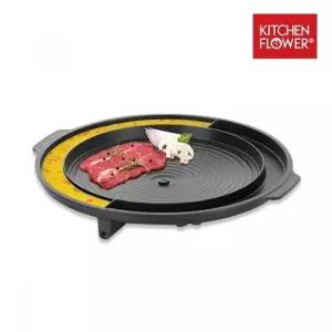 고기불판 37cm 무쇠팬 계란찜 구이팬