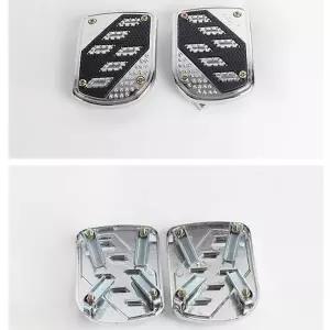 자동차 페달 커버 2p 논슬립 차량 튜닝 페달 용품 자동차페달커버