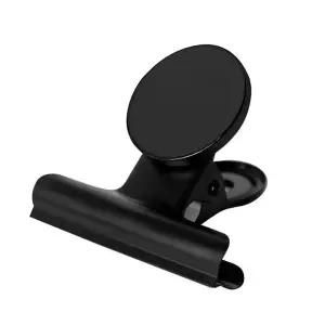 [콩심팥심]TC 자석 집게 블랙 40mm 사진집게 다용도집게